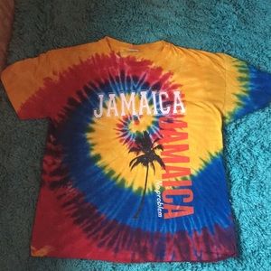 Jamaica Tye-Dye T-shirt size L